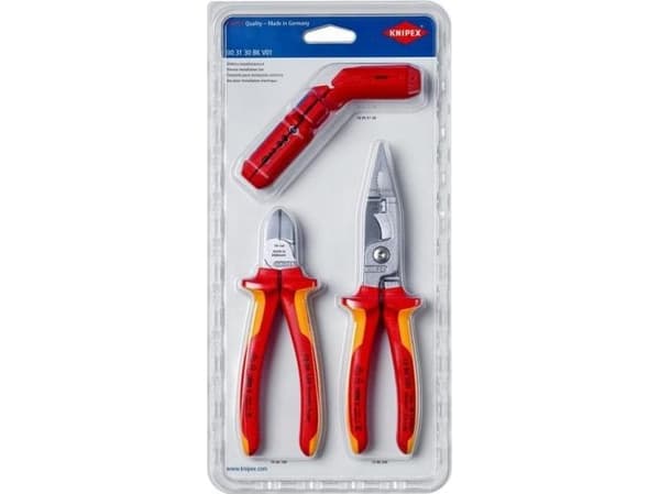 KNIPEX - Verktygskit - 3 delar - isolering