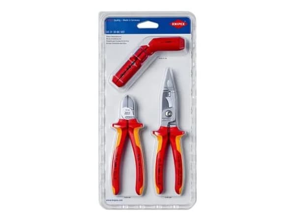 KNIPEX - Verktygskit - 3 delar - isolering