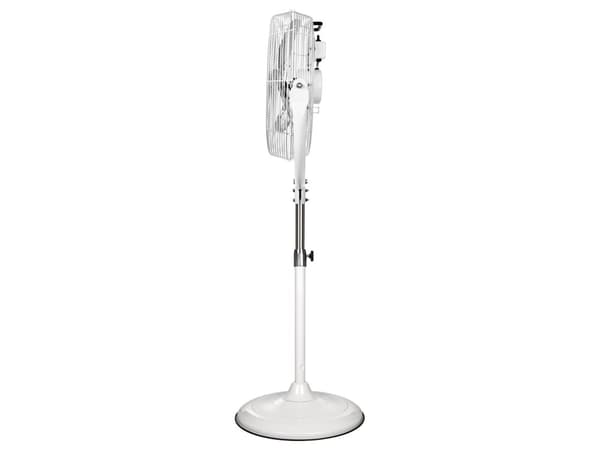 CasaFan SPEED2PROTECT SL, Husholdningsvifte, Hvit, Gulv, Stål, 1250 RPM, 45,5 cm