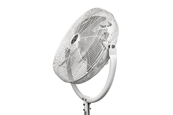 CasaFan SPEED2PROTECT SL, Husholdningsvifte, Hvit, Gulv, Stål, 1250 RPM, 45,5 cm
