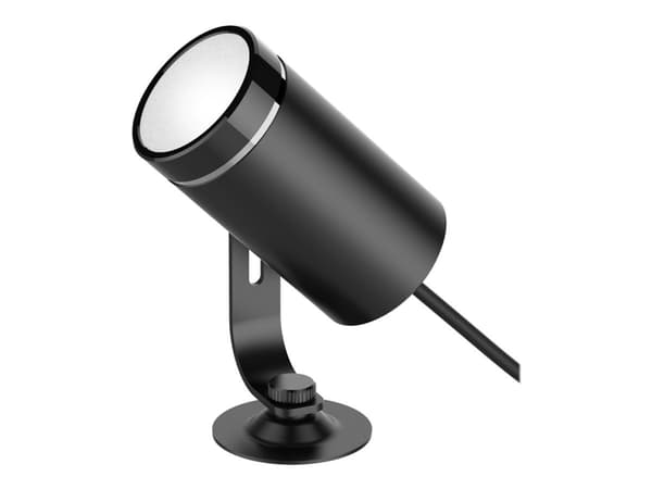DELTACO SMART HOME SH-GLK01 - Trädgårdsbelysning - 6 W - 16 miljoner färger/varmvitt ljus - 2700 K - svart (paket om 2)