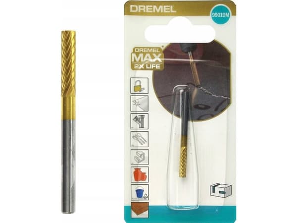 Dremel Max 9901DM - Fresekutter - 2 deler - 3.2 mm - lengde: 39 mm