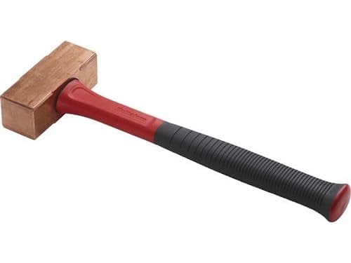 Kobberhammer 2 kg med glasfiberskaft