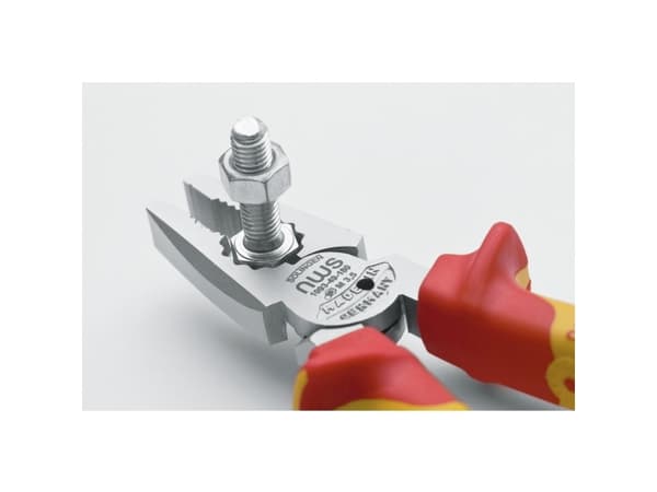 NWS CombiMax+ VDE, 1,8 cm, Stål, Röd, Gul, 180 mm, 275 g, 65 mm