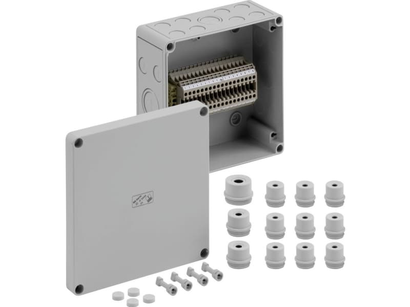 Spelsberg RK 4/18-18x4q Skåp för terminalrader 180 x 182 x 90 Plast Grå 1 st