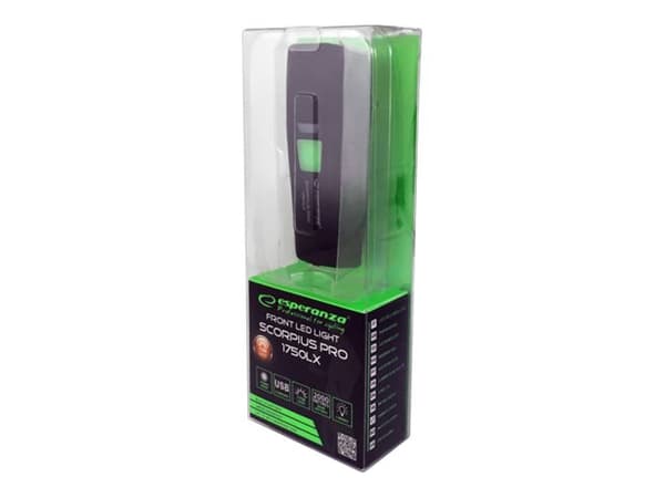 Esperanza Professional SCORPIUS PRO - Sykkelfrontlykt - LED