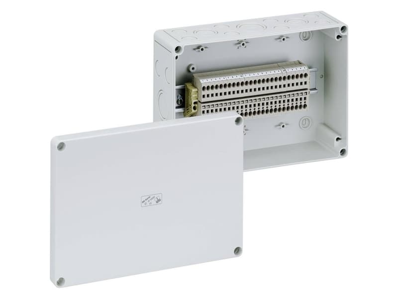 Spelsberg RK 4/25 SL-25x4q Skåp för terminalrader 180 x 254 x 90 Plast Grå 1 st