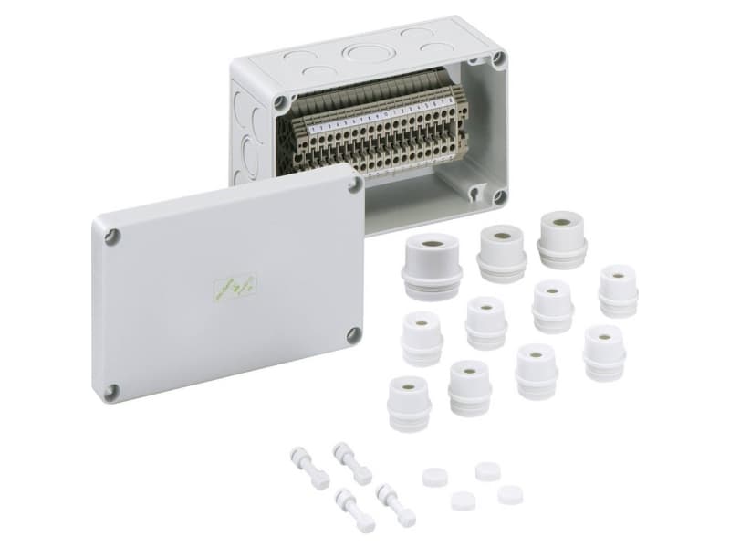 Spelsberg RKi 4/18 KSL-18x4q Skåp för terminalrader 110 x 180 x 90 Plast Grå 1 st