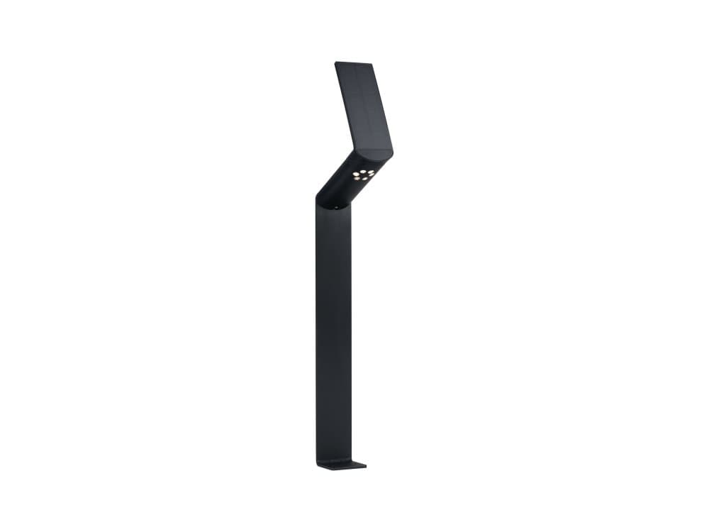 Wall lamp Paulmann Outdoor Solar Post Ilias IP44 3000K 100lm motion sensor Anthracite (PL94262) - Paulmann