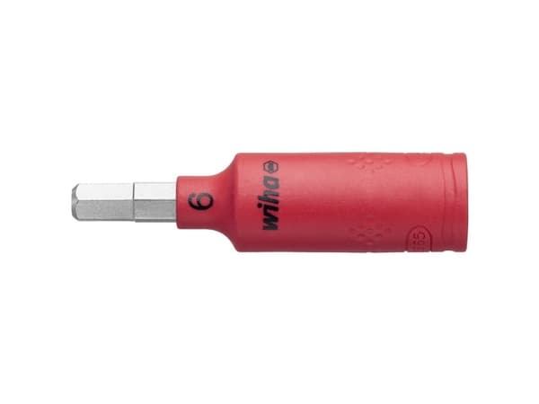 Wiha 43112 Unbrako hylsy 6 mm 1 kpl 1/4 (6,3 mm)