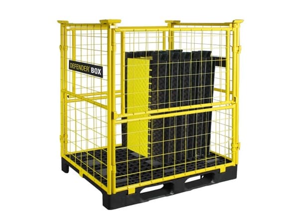 Defender Midi 4C, Musta, Keltainen, Polyuretaani, 5000 kg, B2, 1 kpl, 5,2 cm