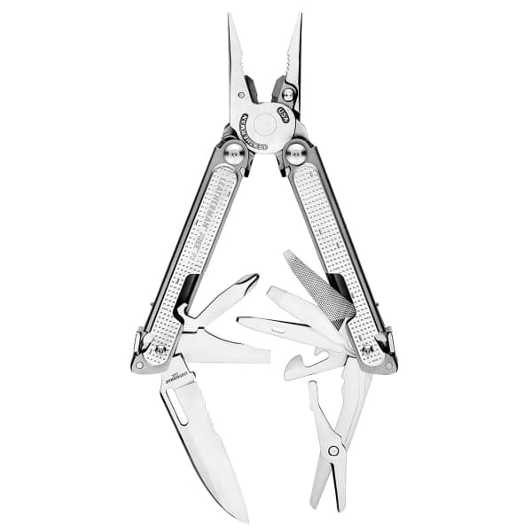 Leatherman Free P2 - Multiverktyg - 19 delar - 10.78 cm (closed), 16.39 cm (open) - i sheath