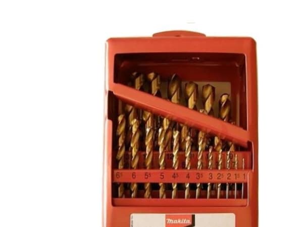 Makita P-61391, Borr, Borrsats, Metall, Slipad High Speed ??Steel (HSS-G), 25 styck