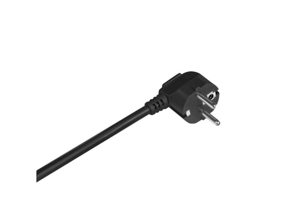 LogiLink LPS235A, 1,8 m, 3 AC-utgångar, inomhus, Svart, Silver, 250 V, 16 A