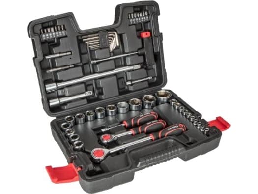 Top Tools Hylsyavainsarja 1/4", 1/2", 53 kpl