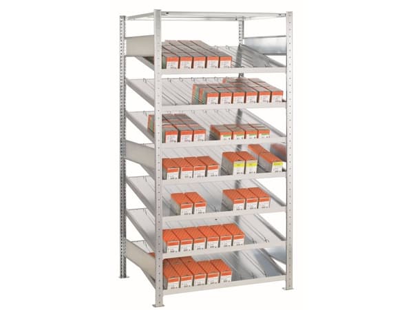 Startbox Boltless FIFO, CAN150 1000x800x2000H-beam Galv/Galv