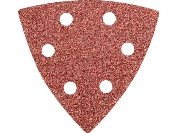 Velcro delta sandpapper 93x93mm K 40, 5st Grafit 55H763