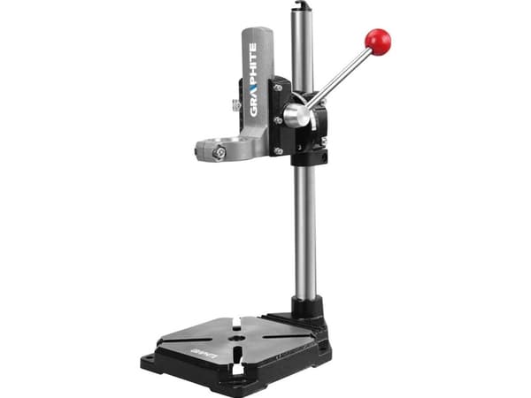 Borestativ GRAPHITE 56H655 400 mm Grå, Sort