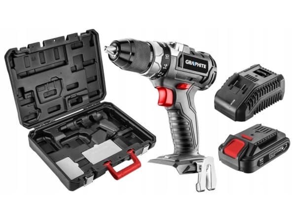 Grafitt børsteløs batteridrevet boremaskin Energi + 18V, Li-Ion, 1 (58G019-SET1)
