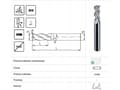 Miniatyrbilde 2 av 3: Fanar SKAFT FRESE KARBON FI 12.0 32/83 Z3 HA12 VHM AL 345 - M9-341700-0120 **