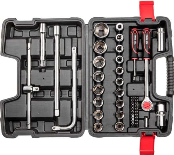 Top Tools hylsyavaimet 1/4", 1/2" sarja 47 kpl.
