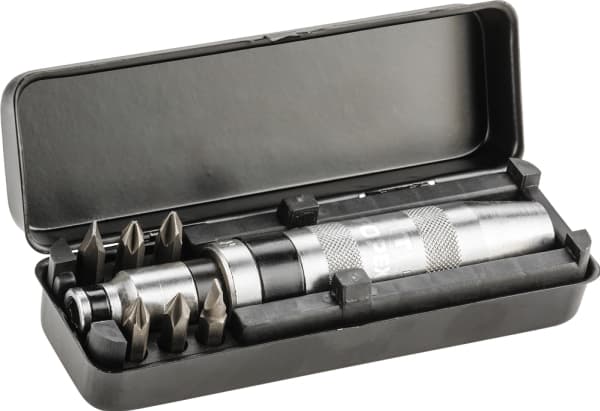 Topex Slagskruvmejsel + bitar 7 st - 39D556