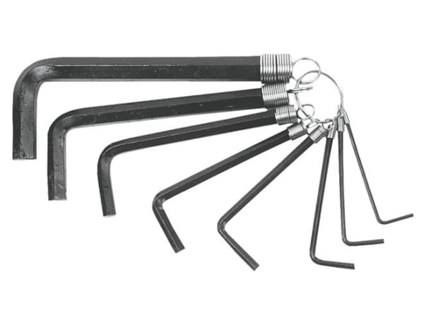 Top Tools unbrakonøkkel type L 2-10mm 8 stk. (35D055)