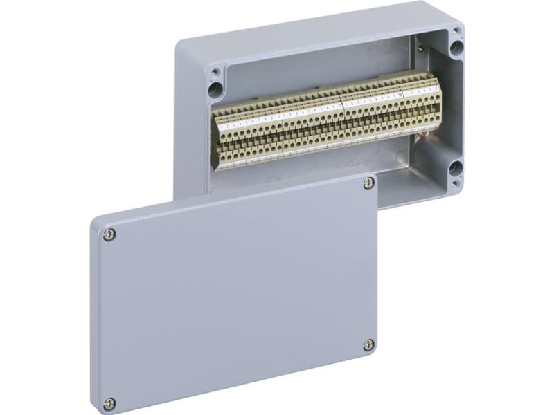 Spelsberg ALR 2616-4q Skåp för terminalrader 160 x 260 x 91 Aluminiumgrå 1 st