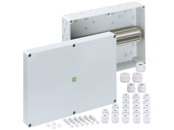 Spelsberg RK 4/50-50x4q Rivipäätekaappi 254 x 360 x 111 Muovi Harmaa 1 kpl