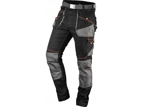 HD Slim Work Trousers, Belt, Size M