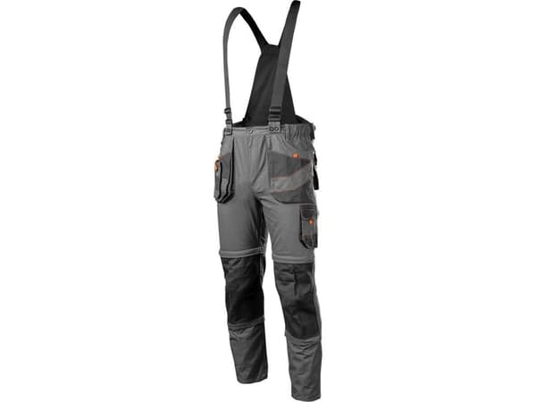 6-in-1 work trousers, 100% cotton, size L