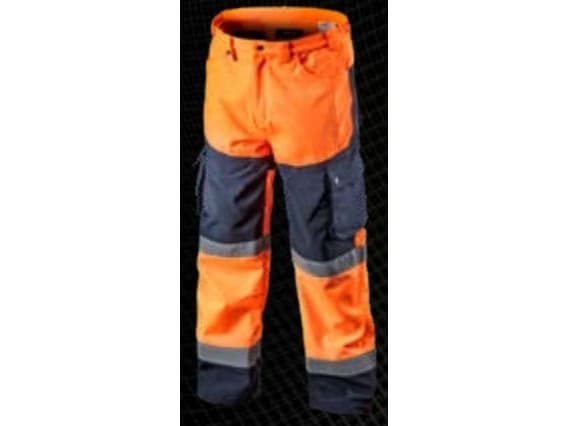 Neo Hi-Vis Softshell Work Trousers Orange Size XXXL (81-751-XXXL)