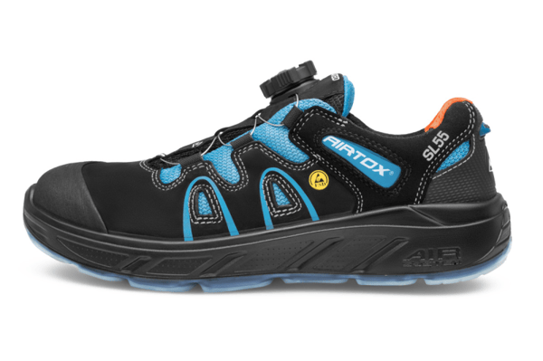 AIRTOX sikkerhedssko SL55, UTURN-lukning, ESD, str. 42