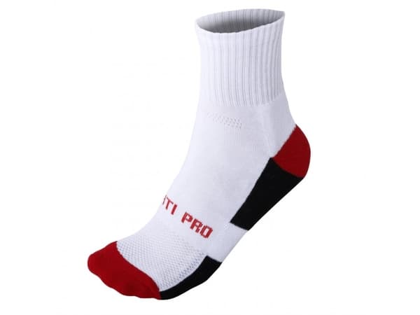 Lahti Pro Work sokker størrelse 39-42 hvite og røde 3 par (L3090739)