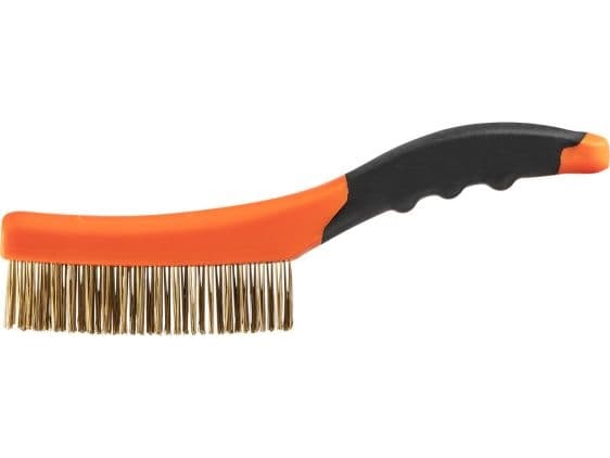 NEO Wire Brush (Wire Brush, Brass Wire, 4x16 Rows)