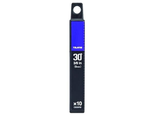 Knivblad knæk-af 9mm CB-30RB sort 10stk