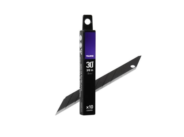 Knivblad knæk-af 9mm CB-30RB sort 10stk