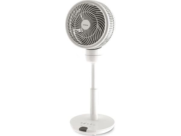 Orava SF-300, Kotitaloustuuletin lavoilla, Valkoinen, Lattia, Muovi, 55 dB, 23 cm