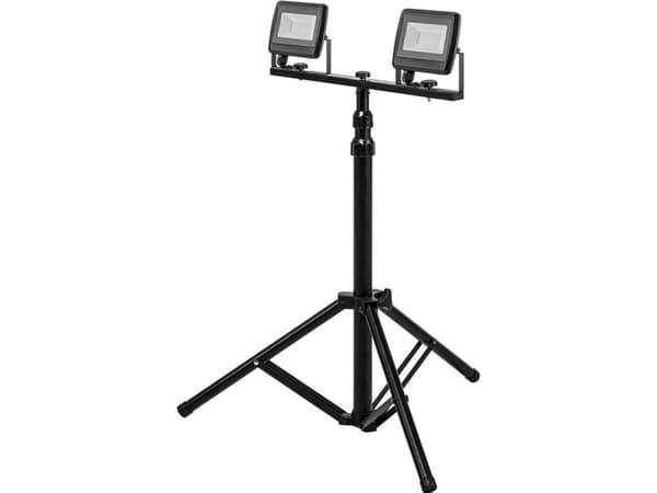Double spotlight 2x30W SMD LED 5400lm on tripod 1.8m