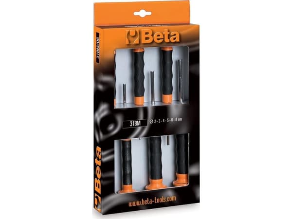Beta Tools KIT.6 CYLINDR. PUNSCHER MED HANDTAG 31BM/D6 BETA UTENSILI S.P.A.