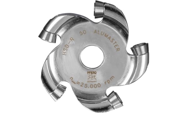 PFERD HSD-R 50 ALUMASTER, Metallkuttende skive, Metall, 25000 RPM, Sølv, 4,9 cm, 8 mm