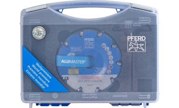 PFERD HSD-F 115/125 ALUMASTER, Stål, Icke-järnmetaller, PFERD, 2,22 cm, 11,5 cm, 13300 RPM, 1 styck