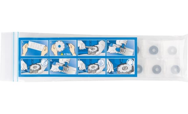 PFERD WSP-A-12R 115/125 ALUMASTER HICOAT, Terästä, Kirjometalli, PFERD, 1,2 cm, 1 kpl