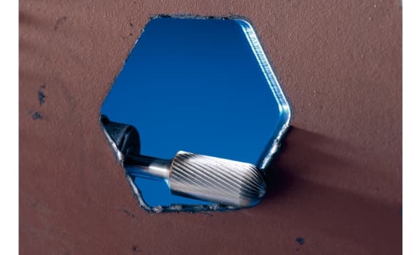 PFERD 4007220046449, Rund, Aluminium, Aluminium alloys, Støpejern, Rustfritt stål, 1 stykker, 1 cm, 6 mm