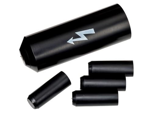 3M SKE S/2+3, Varmekrympet rør, Sort, 6,2 cm, 4 stk, 120 °C