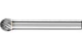 Miniatyrbilde 1 av 4: PFERD 4007220046883, Rund, Aluminium, Aluminium alloys, Støpejern, Rustfritt stål, 1 stykker, 8 mm, 6 mm