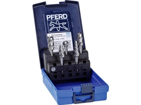 PFERD 1612 ALU, Kirjometalli, Pronssi, Muovi, Alumiini, Kupari, 5 kpl