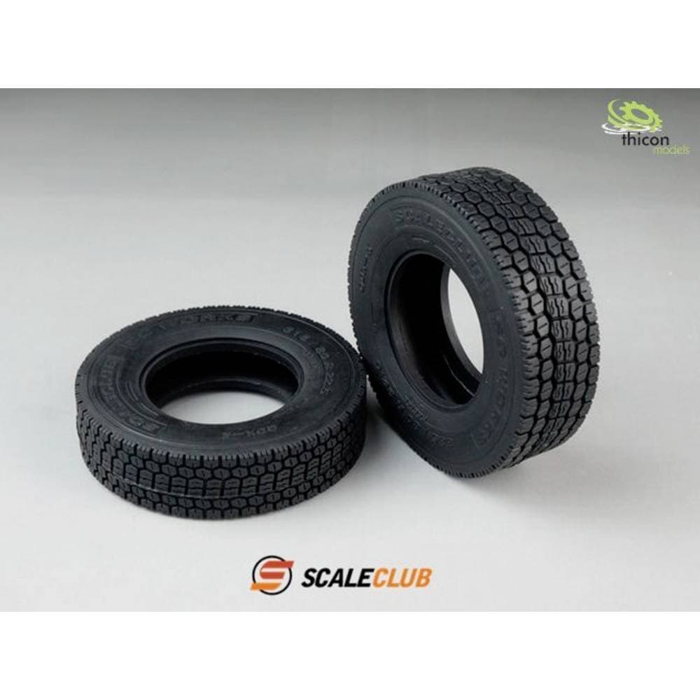 ScaleClub 1:14 Däck 25 mm 1 par