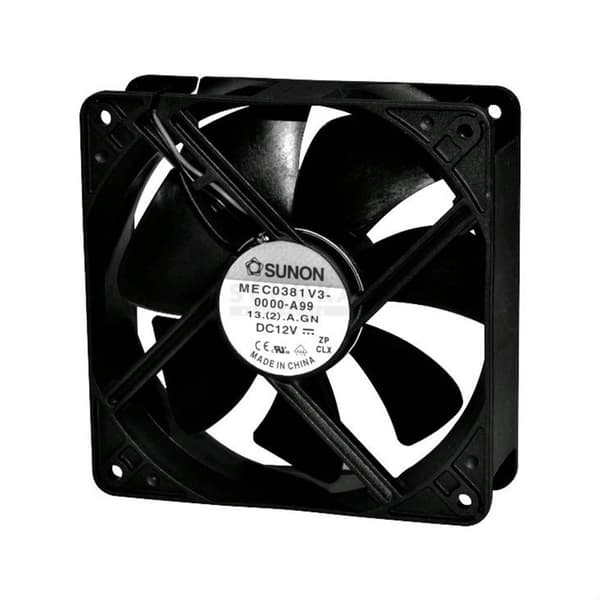 Sunon EEC0382B2-A99 Axialfläkt 24 V/DC 197.03 m³/h (L x B x H) 120 x 120 x 38 mm