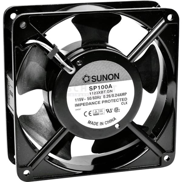 Sunon DP201A2123HBT Axialfläkt 230 V/AC 147.78 m³/h (L x B x H) 120 x 120 x 38 mm
